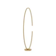 Bogado LED-golvlampa, guld, 143 cm, CCT-dimbar – Stars of Light - Vardagsrum - Modern - Metall - Med en ljuskälla