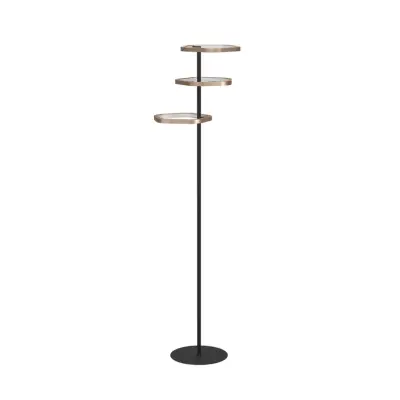 Stars of Light - Estrella LED-golvlampa brons/svart 160 cm –