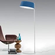 Stilnovo - Oxygen FL2 LED-golvlampa, azurblå, höjd 194 cm
