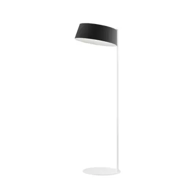 Stilnovo - Oxygen FL2 LED-golvlampa, svart, höjd 194 cm