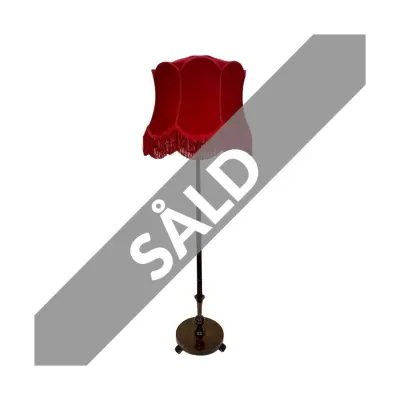 Tadeo golvlampa, trä