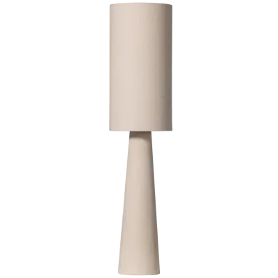 TAKGOLVLAMPA I METALL/BOUCLE I TRÄ, NATURLIG 130X30CM