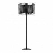 TK Harmony golvlampa - svart tyg och metall