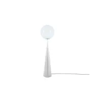 Tom Dixon - Globe Fat Golvlampa Opal/Silver