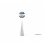 Tom Dixon - Globe Fat Golvlampa Silver/Silver