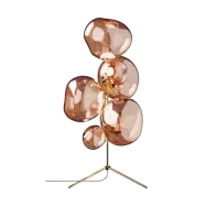 Tom Dixon Melt Chandelier golvlampa LED 175 cm Copper