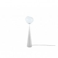 Tom Dixon - Melt Cone Fat Golvlampa Opal/Silver
