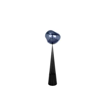 Tom Dixon - Melt Cone Fat Golvlampa Smoke/Black