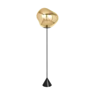 Tom Dixon Melt Cone slim golvlampa LED 180 cm Gold