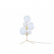 Tom Dixon - Melt Floor Chandelier Golvlampa Gold/Opal