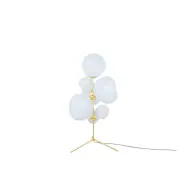 Tom Dixon - Melt Floor Chandelier Golvlampa Gold/Opal