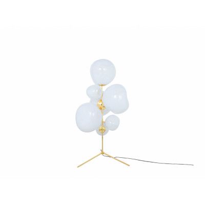 Tom Dixon - Melt Floor Chandelier Golvlampa Gold/Opal
