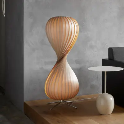 TR10 Golvlampa 40x105 Birch Natural Tom Rossau - Vardagsrum - Trä