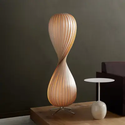 TR10 Golvlampa 43x138 Birch Natural Tom Rossau - Vardagsrum - Trä