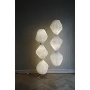 TR33 Golvlampa 40x160 PC/Nonwoven White - Tom Rossau - Vardagsrum - Plast