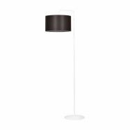 TRAPO 1 Golvlampa, Vit/Wenge