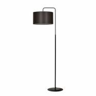 TRAPO 5 Golvlampa, Svart/Wenge