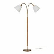 Tullgarn golvlampa tvåarmad, oxid/ek 145cm