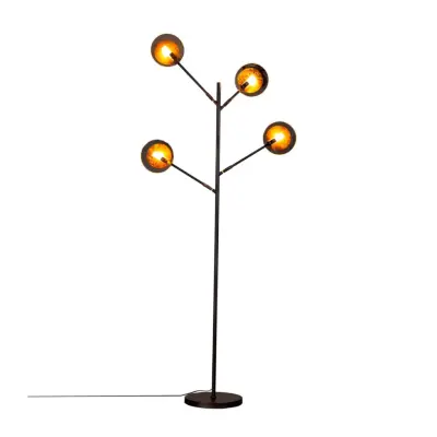 Turno golvlampa, Matt svart