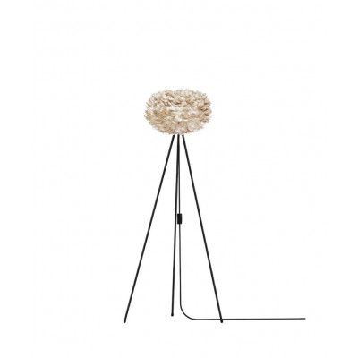 UMAGE - Eos Golvlampa Medium Ljus Brun/Svart