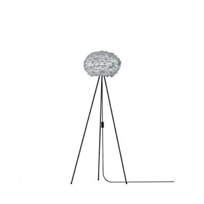 UMAGE - Eos Golvlampa Medium Grå/Svart