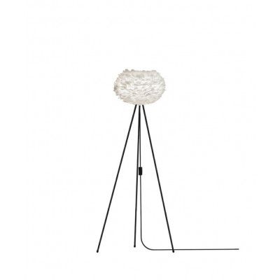 UMAGE - Eos Golvlampa Medium Vit/Svart