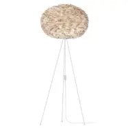 UMAGE - Eos Golvlampa X-Large Ljus Brun/Vit