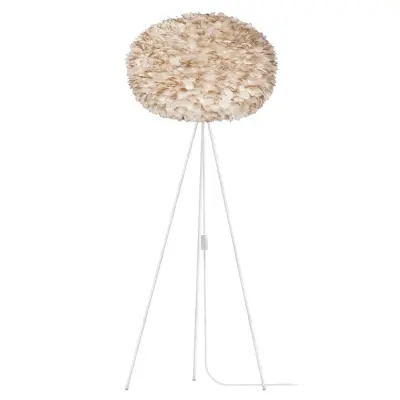 UMAGE - Eos Golvlampa X-Large Ljus Brun/Vit