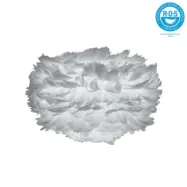 UMAGE - Eos Golvlampa Large w/Mini Fod Grå/Vit