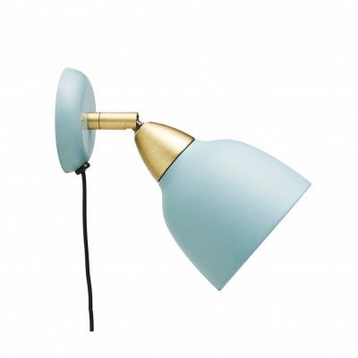 Urban Short Wall Lamp , Mineral Blue