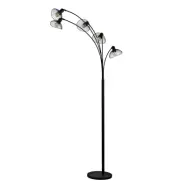 VENTURE DESIGN Elsa golvlampa - svart järn