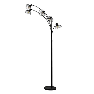 VENTURE DESIGN Elsa golvlampa - svart järn