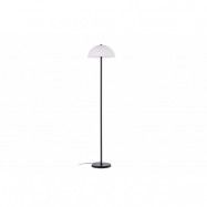 VENTURE DESIGN Ferrand golvlampa - vitt glas och svart järn