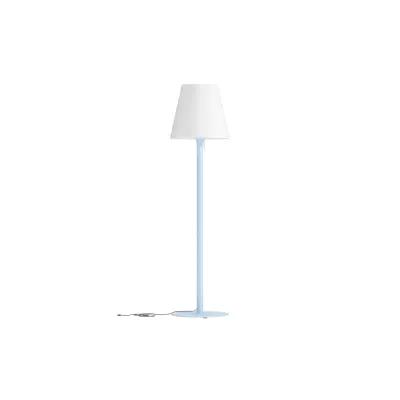 VENTURE HOME Moris GolvlampaØ50*187cm - Ljusblå / Vit