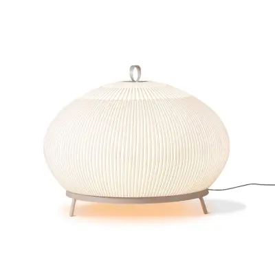 Vibia - Knit LED-golvlampa 7492 beige Höjd 51 cm 927 Casambi
