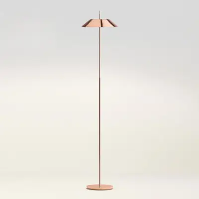 Vibia - Mayfair LED-golvlampa, glänsande koppar