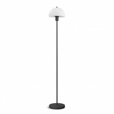 Vienda golvlampa svart/glas E14