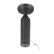 VILLA COLLECTION Werna golvlampa, rund - svart rotting