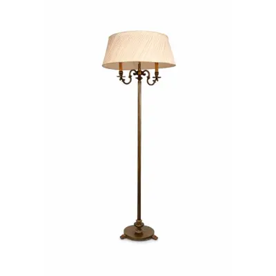 Vintage by Bright 1-2-3 Verona Golvlampa, mässing 167cm