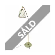 Vintage Läslampa mässing/glas