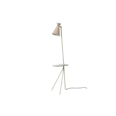 Warm Nordic - Cone Golvlampa w/Bord Pure Cashmere/Marble
