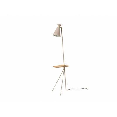 Warm Nordic - Cone Golvlampa w/Bord Pure Cashmere/Oak