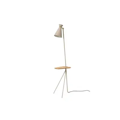 Warm Nordic - Cone Golvlampa w/Bord Pure Cashmere/Oak