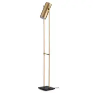 Warm Nordic - Trombone Golvlampa Brass