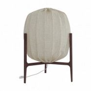 Watt&Veke Prisma floor golvlampa Ø48 cm Dark ash-natural