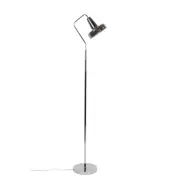 WHITE LABEL LIVING Anshin Smoke golvlampa - grått glas