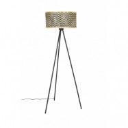 WHITE LABEL LIVING Golvlampa Isla Bamboo