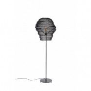 WHITE LABEL LIVING Golvlampa Lena Svart