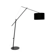 WHITE LABEL LIVING Golvlampa Tokio Black