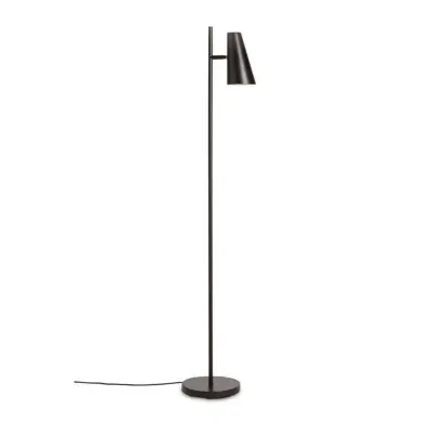 Woud - Cono Golvlampa Black
